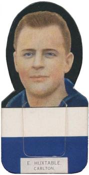 1930 Capstan Portraits & Club Colours Stand-Ups #NNO Eric Huxtable Front